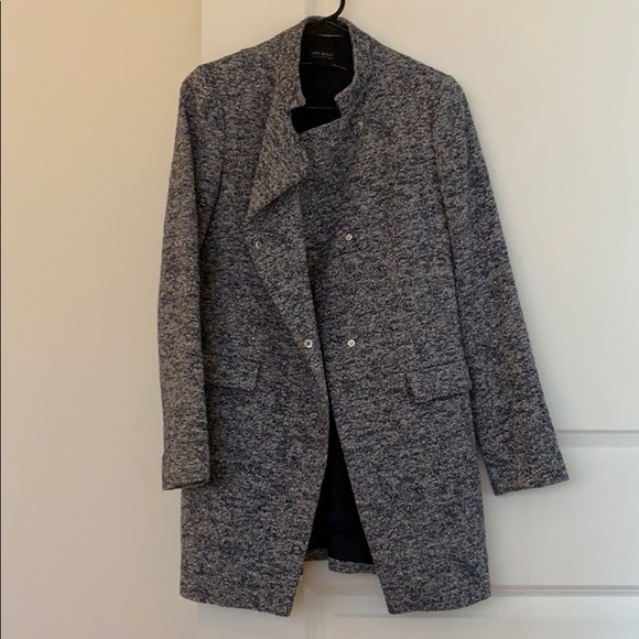 Zara - navy jacket/blazer - Picture 2 of 5